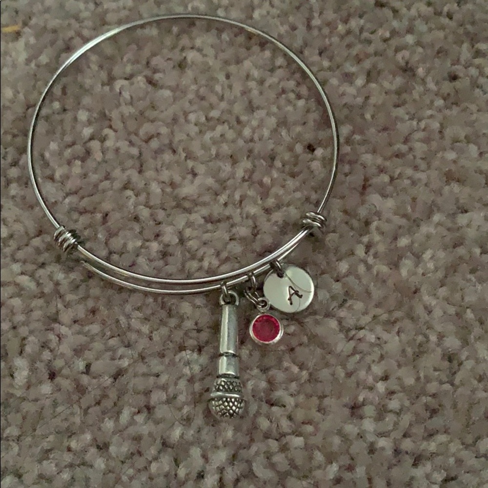 Alex and Ani Microphone bracelet